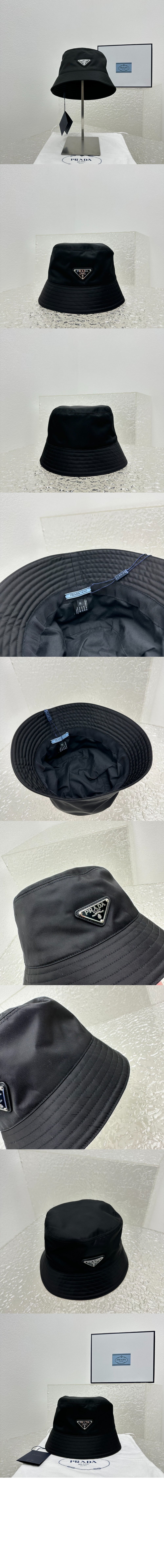 리나일론 버킷햇 1HC137 > 프라다