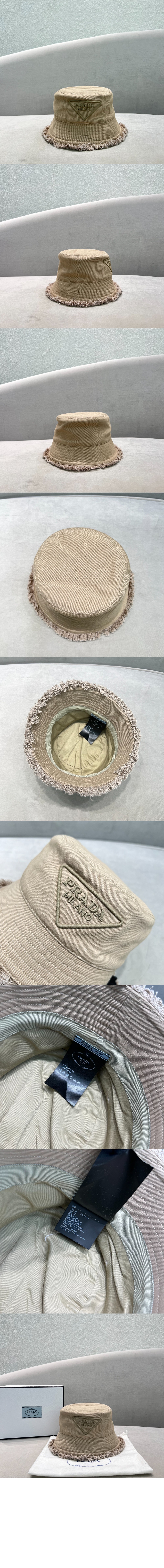 드릴 버킷햇 1HC137 > 프라다