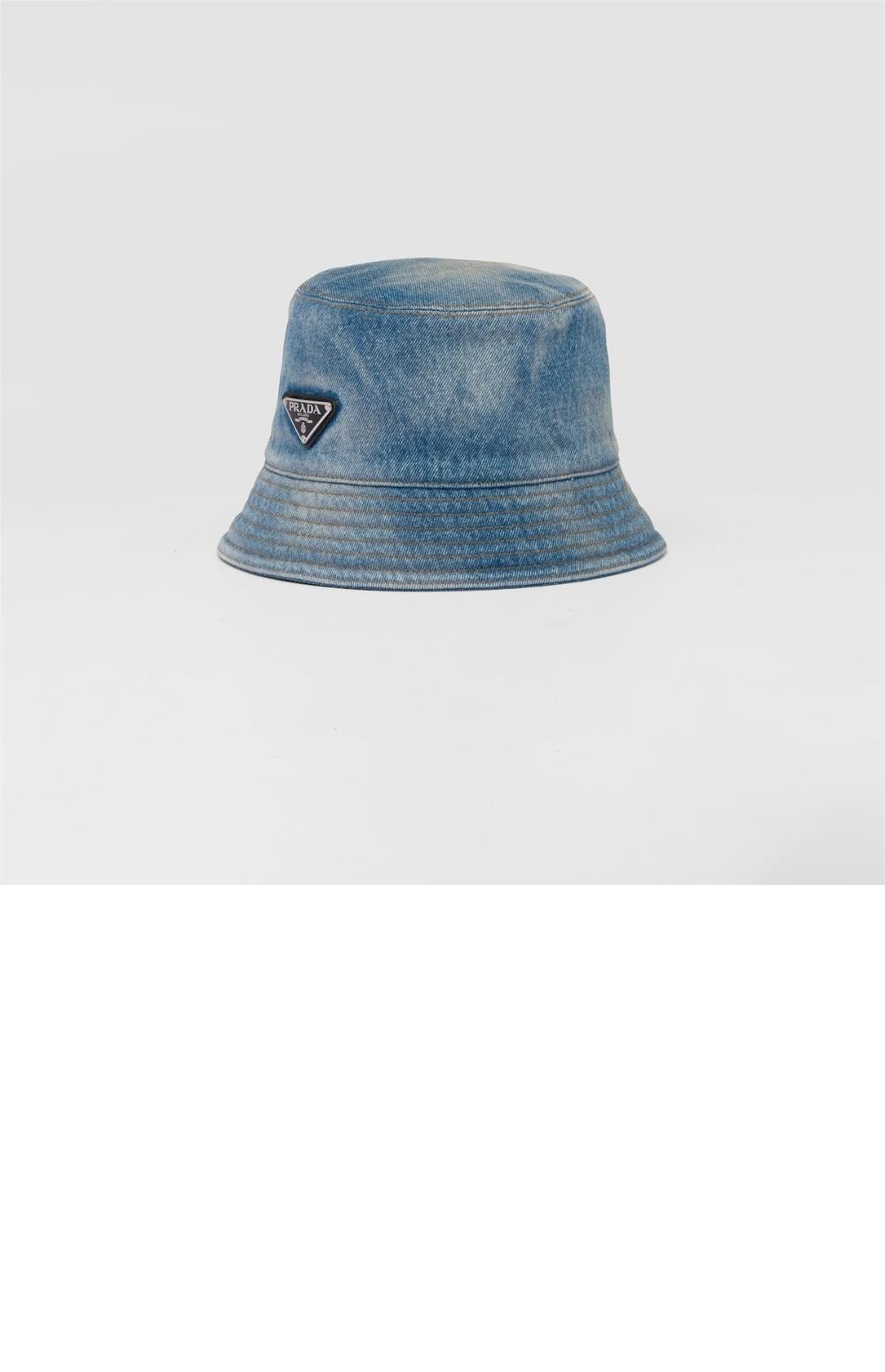 데님 버킷햇 1HC137 > 프라다