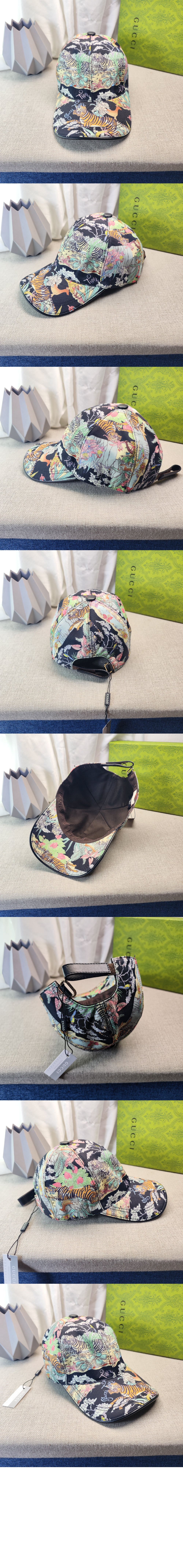 프린팅 베이스볼 캡 862549 > 구찌