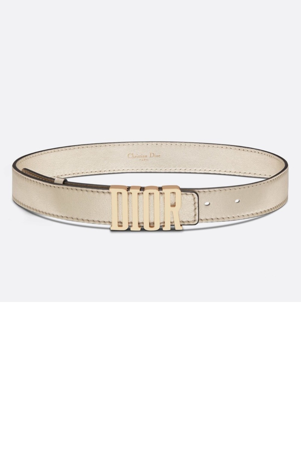 주름 소가죽 벨트 B0385 > 디올