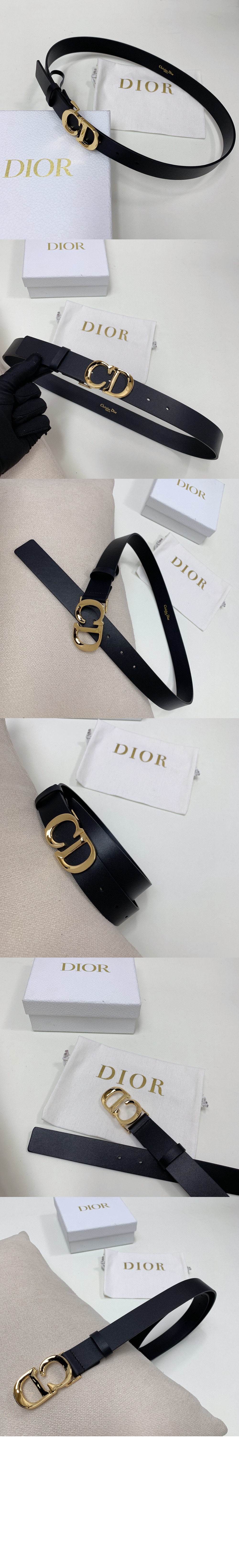 매끄러운 소가죽 벨트 B0328 > 디올