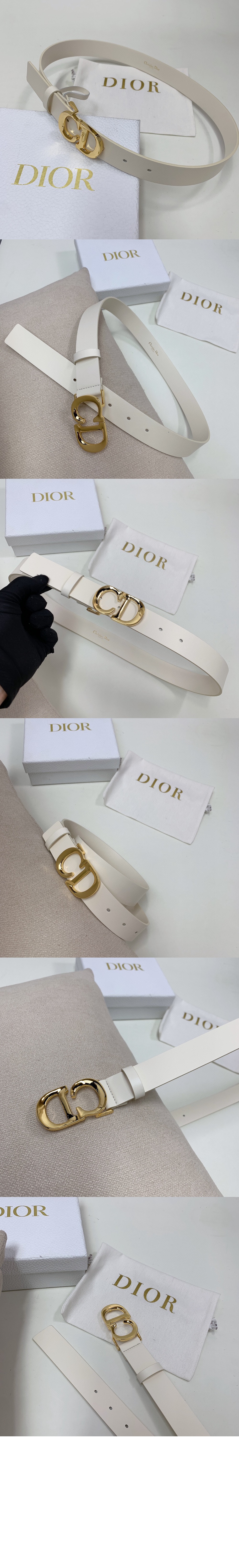 매끄러운 소가죽 벨트 B0328 > 디올