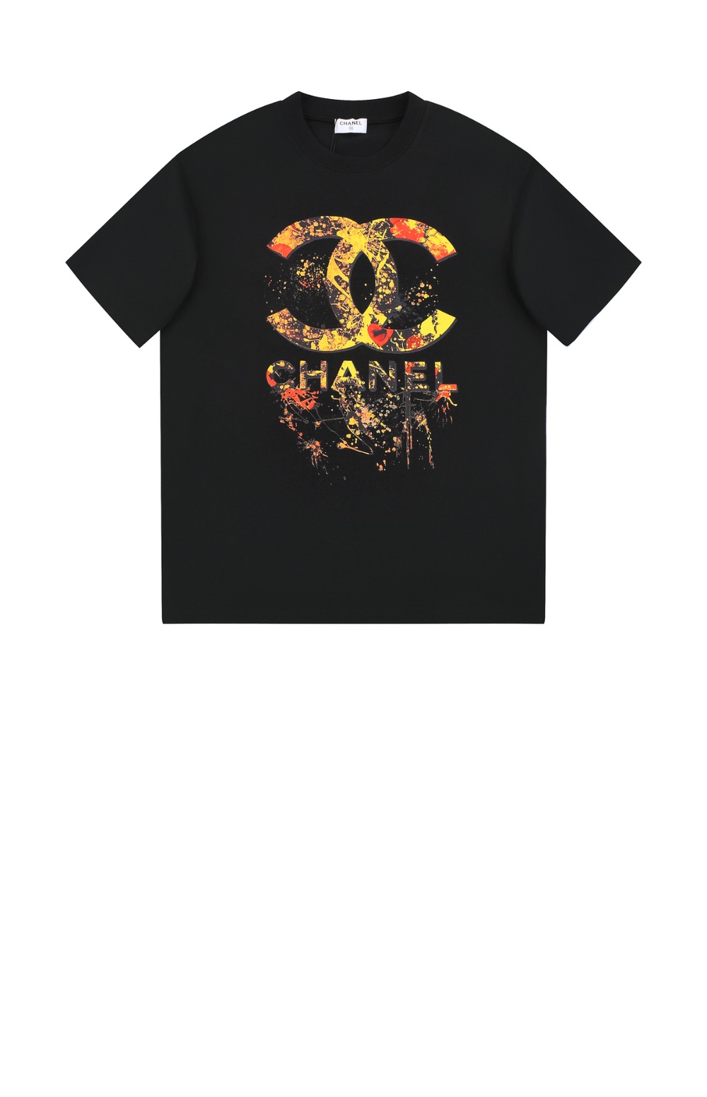 로고 프린트 반팔 > 샤넬