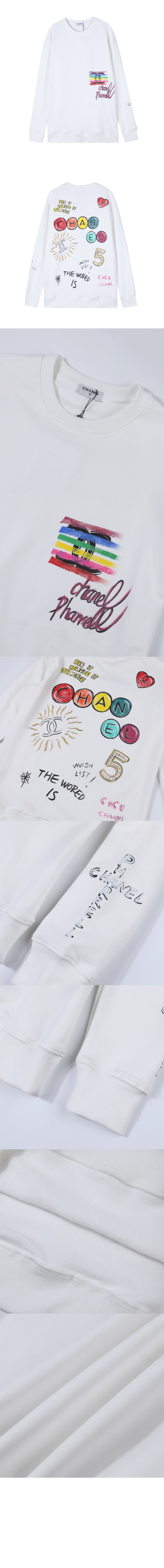 플라워 코튼 톱 > 샤넬