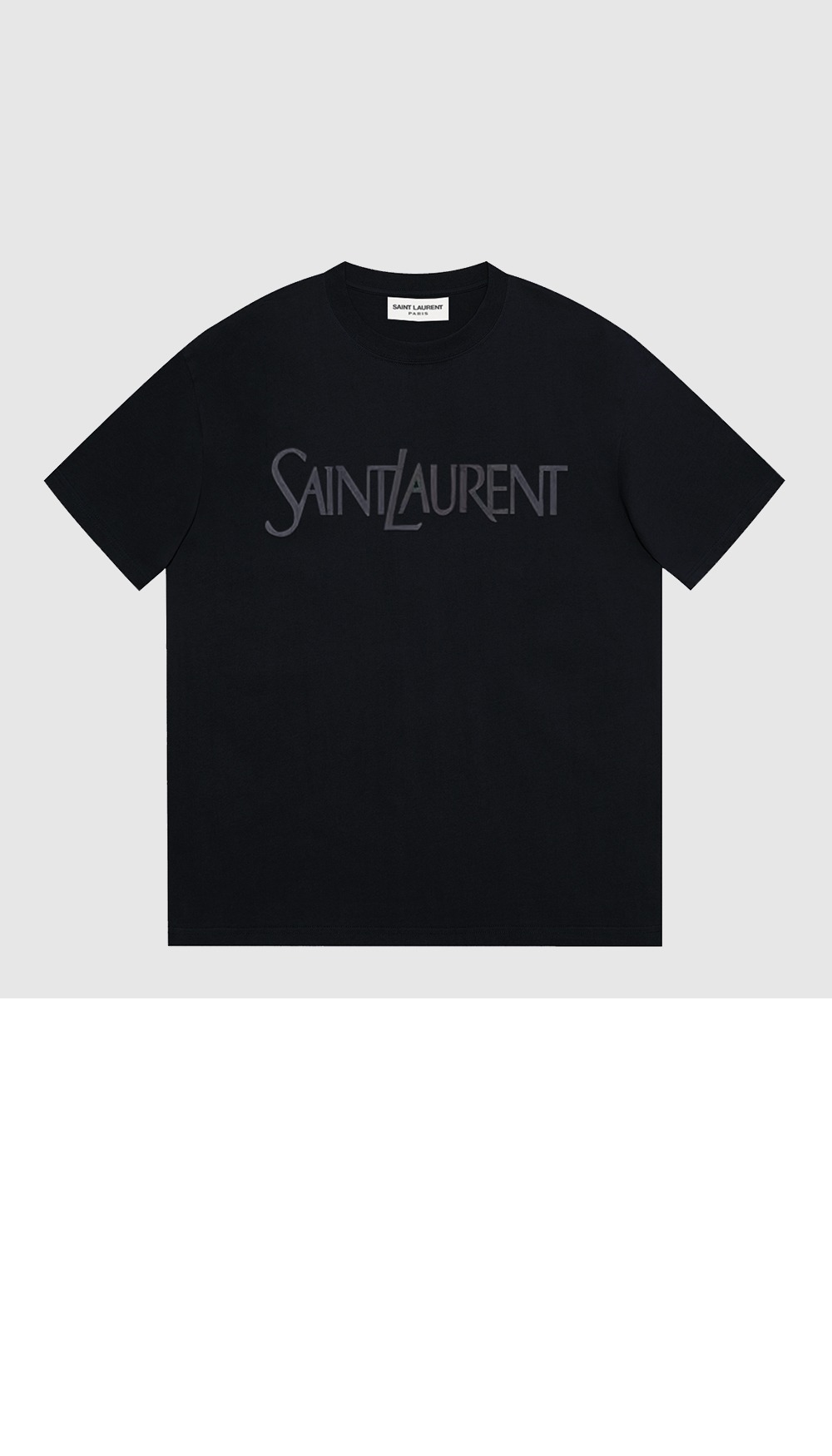 로고 프린트 반팔 > 생로랑