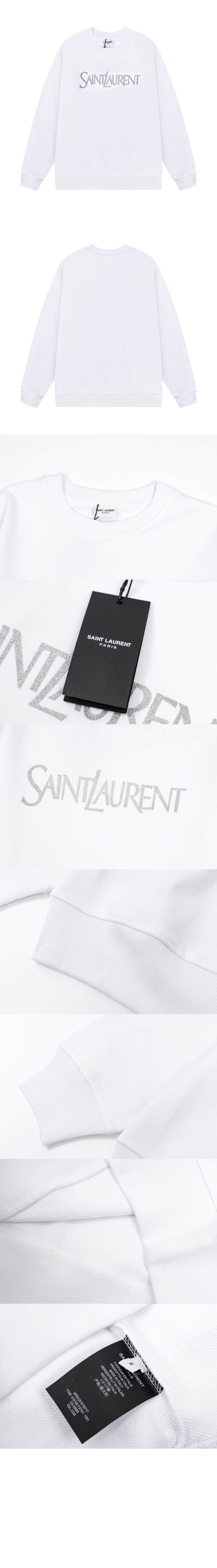 플라워 코튼 톱 > 생로랑