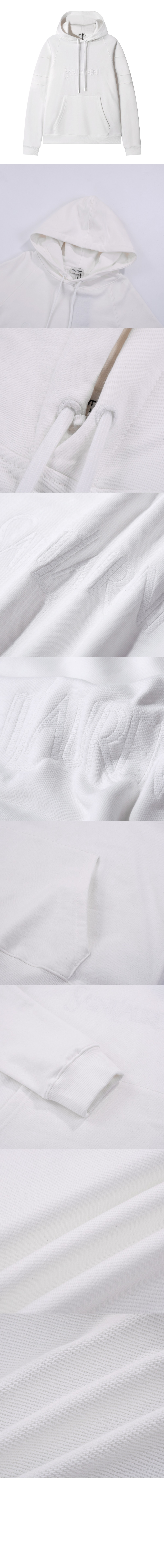 로고 후드 긴팔 > 생로랑