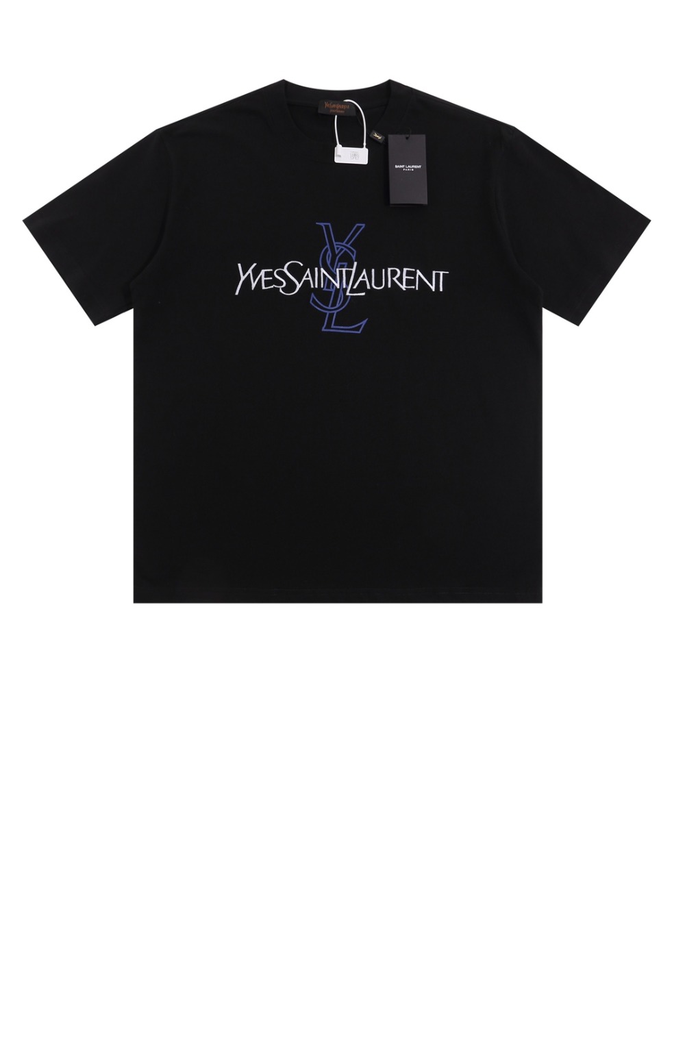 로고 프린트 반팔 > 생로랑