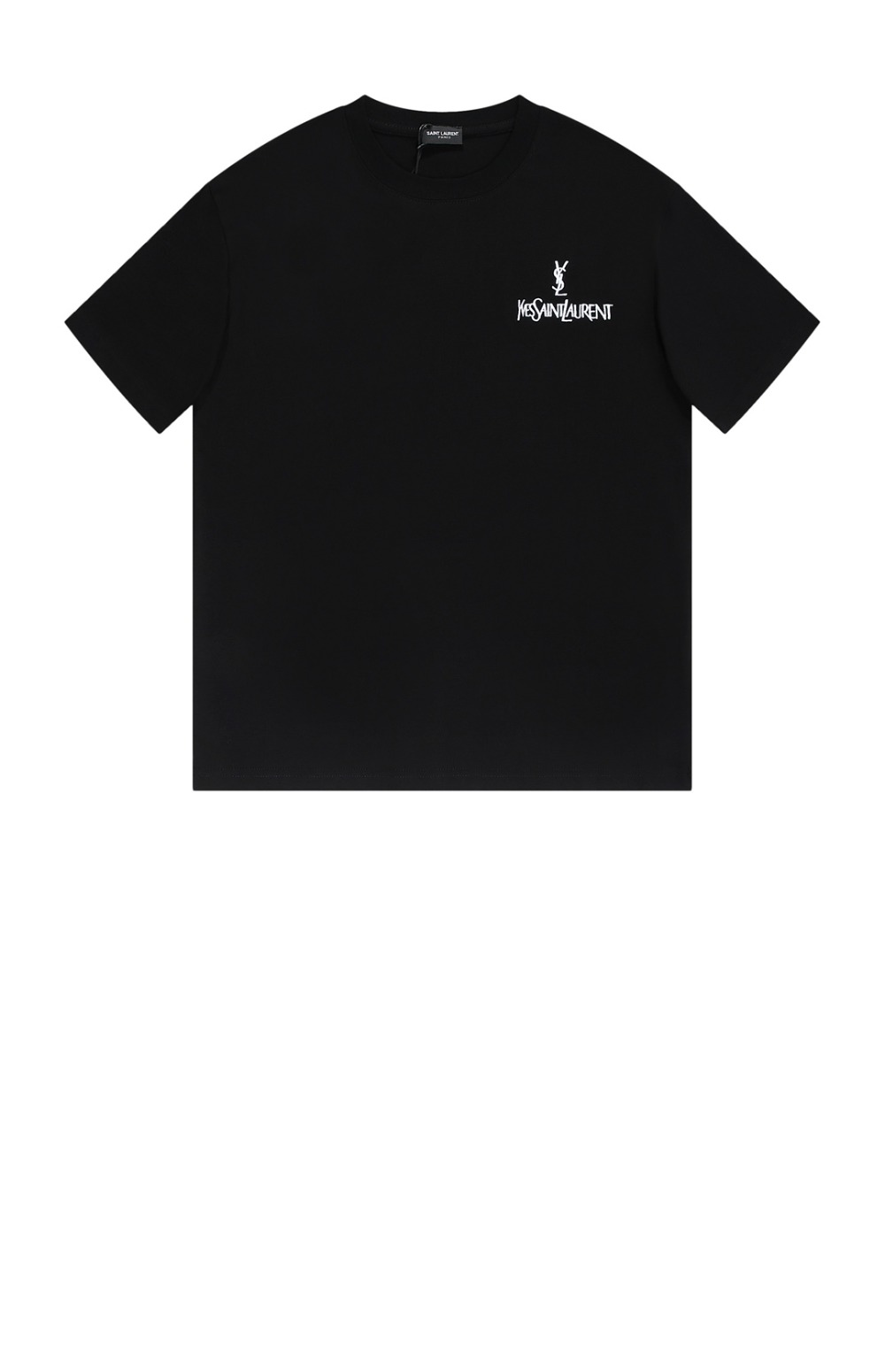 로고 프린트 반팔 > 생로랑