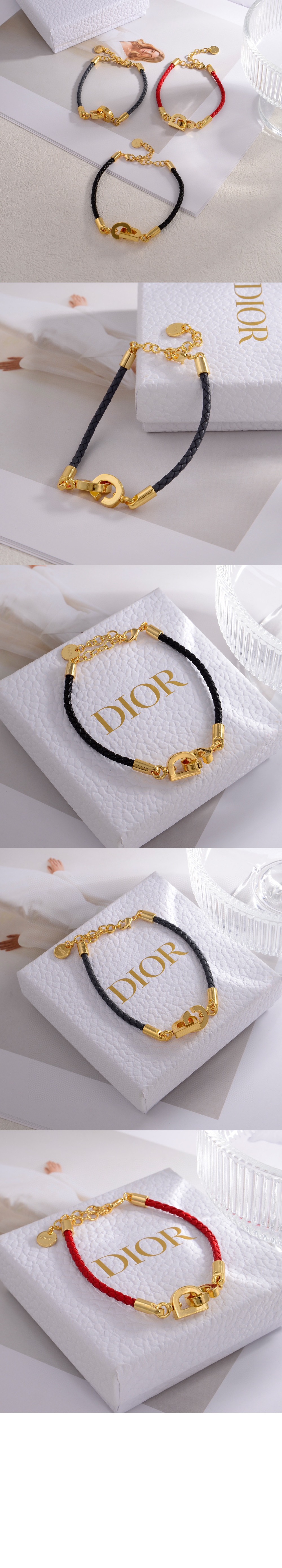 CD Lock 팔찌 B2424 > 디올