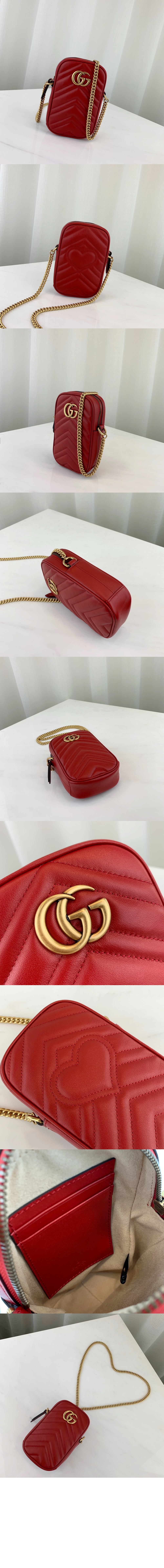 GG 마몽 미니백 598597 > GG Marmont - GG 마몽