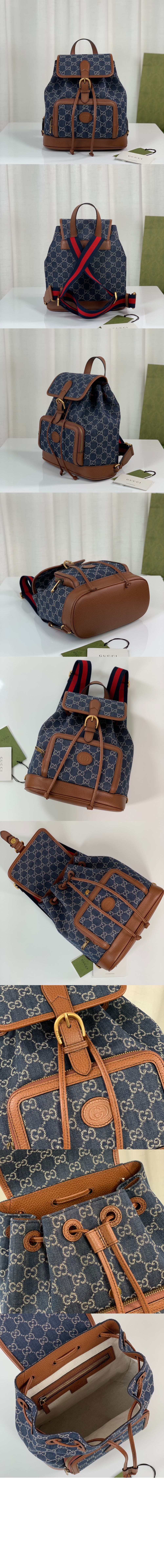 인터로킹 G 디테일의 백팩 674147 > Backpack - 백팩