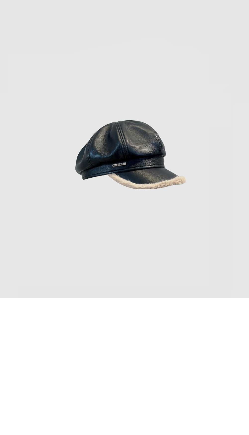 밀리터리 베이스볼 캡 8046258 > 버버리