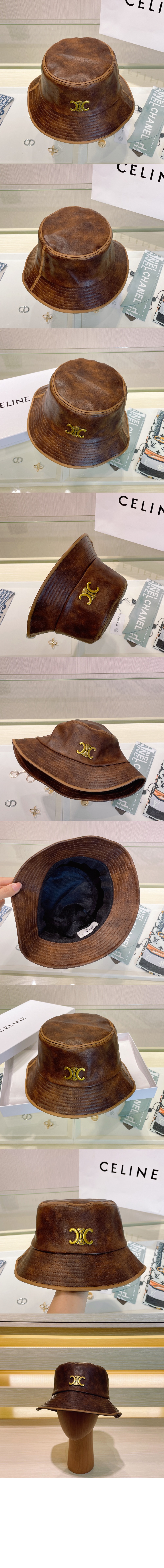 가죽 버킷햇 2A83B3 > 셀린느