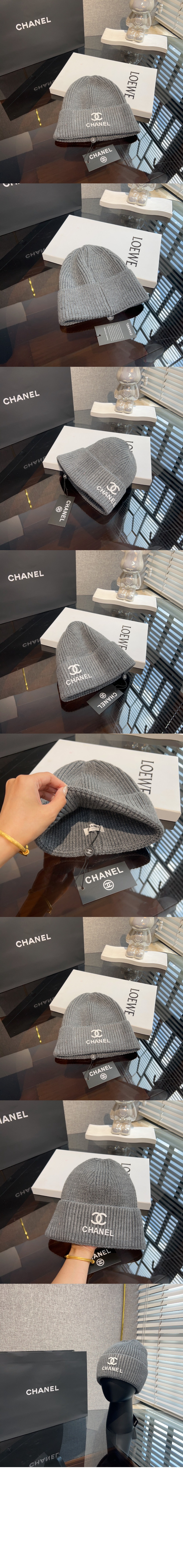 니트모자 AA5327 > 샤넬