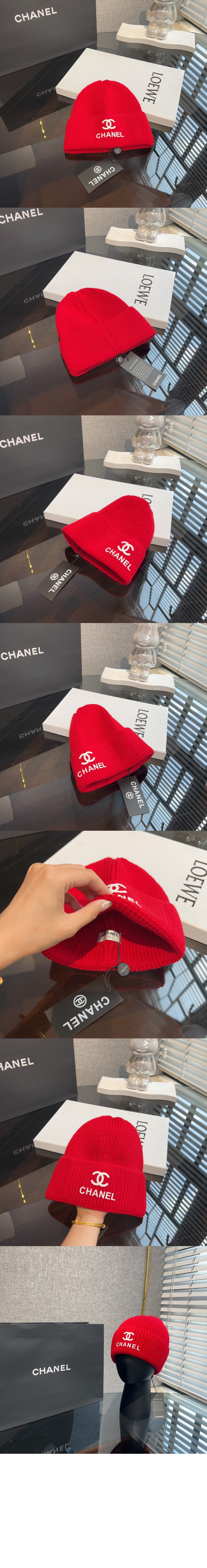 니트모자 AA5327 > 샤넬