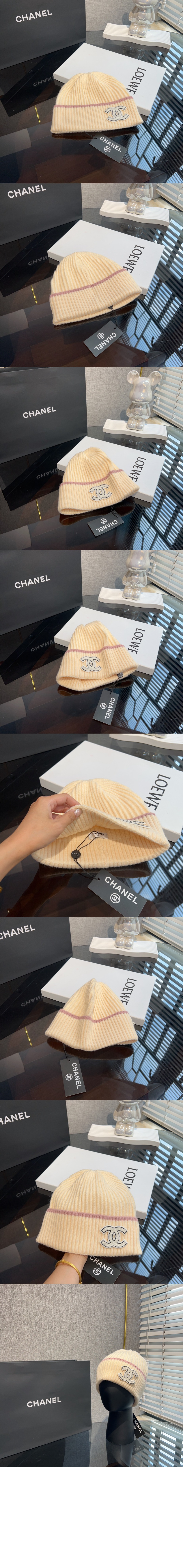 니트모자 AA3283 > 샤넬