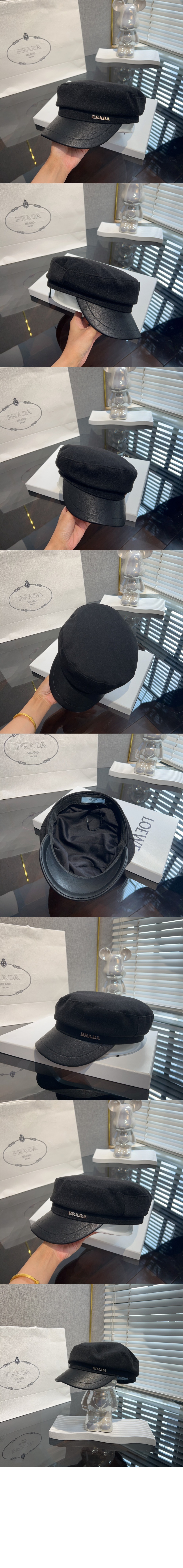 팔각 모자 1HC728 > 프라다