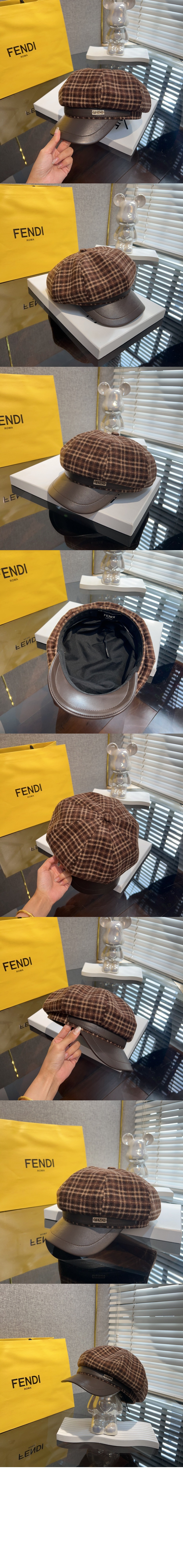 팔각 모자  FXQ579 > 펜디