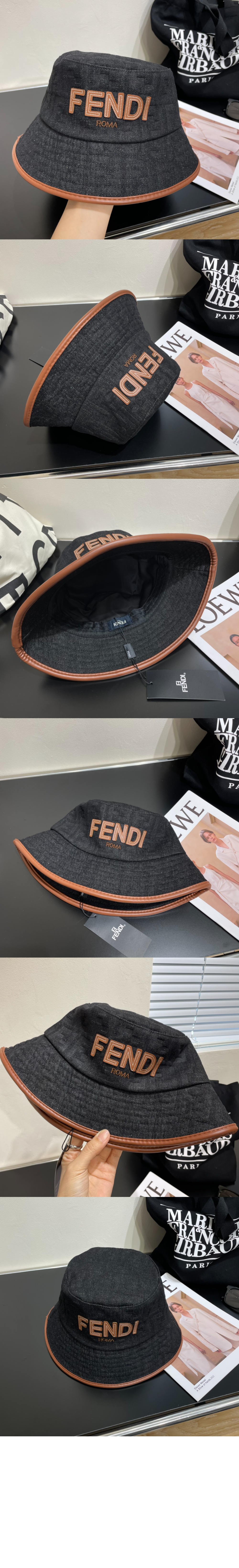 데님 벙거지 FXQ963 > 펜디