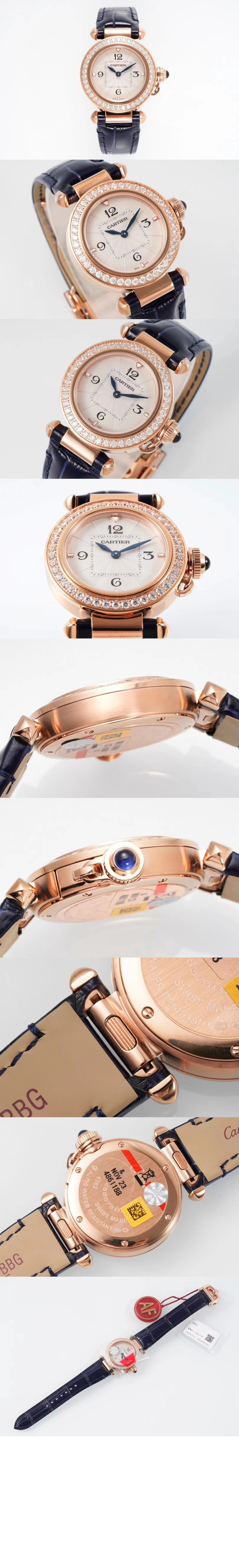 파샤 드 까르띠에 워치 35 WJPA0012 > Pasha de Cartier- 파샤 드 까르띠에