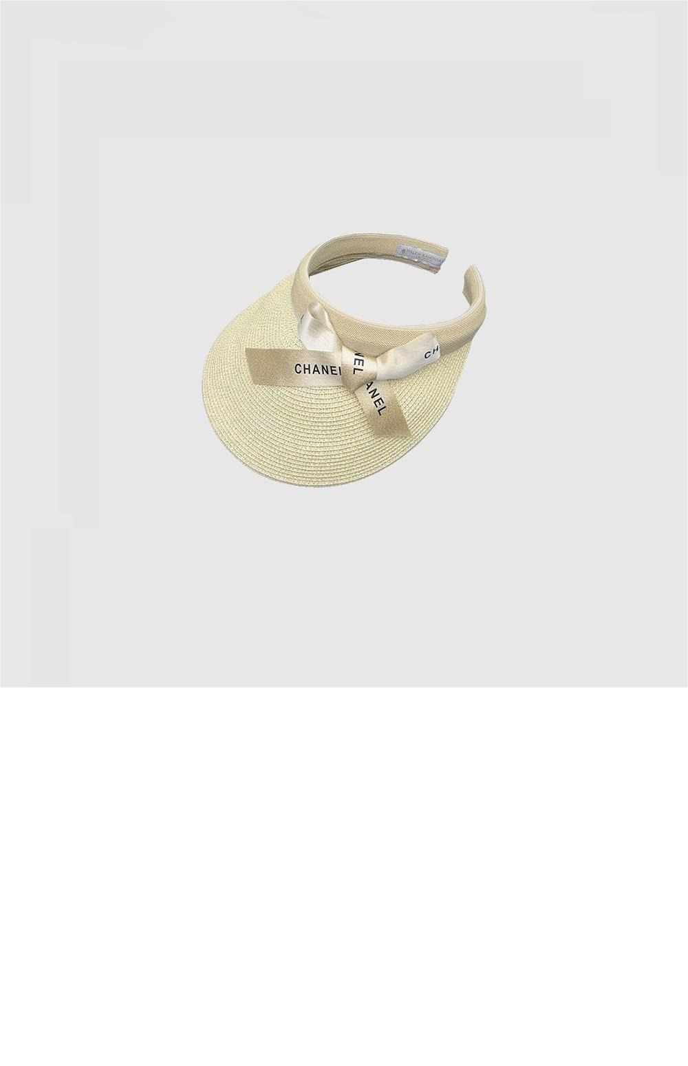 밀짚모자 선캡 AA6245 > 샤넬