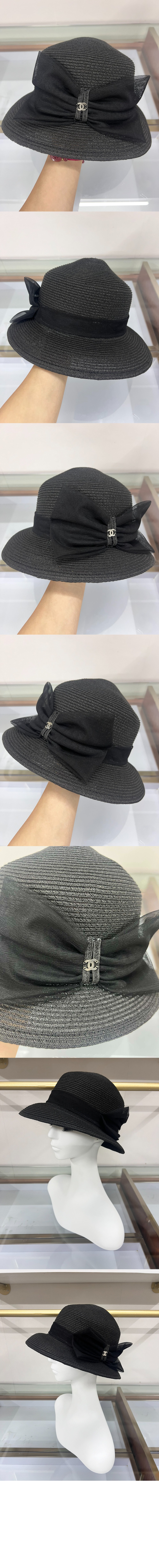 밀짚모자 선캡 AA1473 > 샤넬