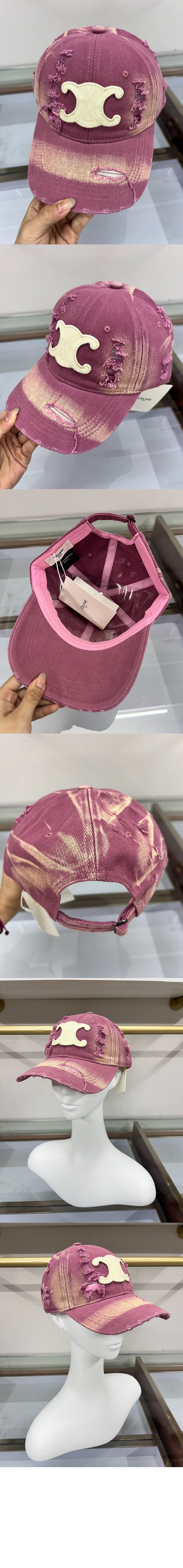 데님 베이스볼 캡 2A5621 > 셀린느