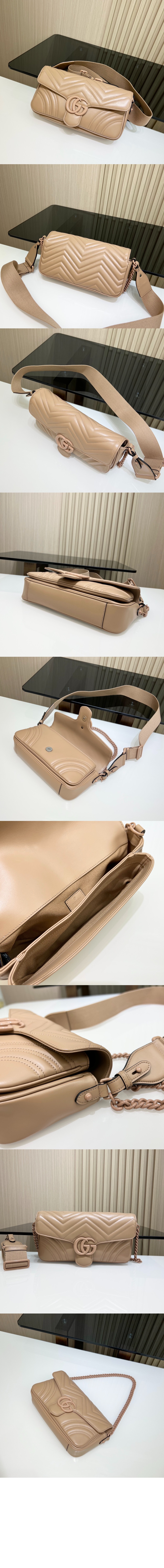 GG 마몽 숄더백 734814 > GG Marmont - GG 마몽