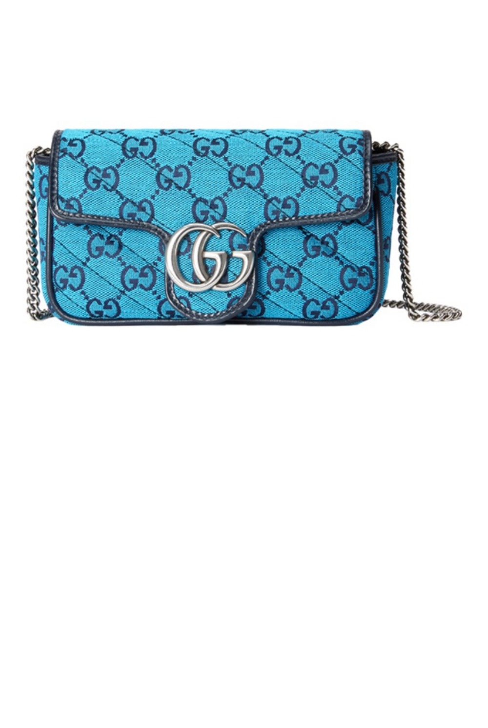 GG 마몽 멀티컬러 수퍼 미니백 476433 > GG Marmont - GG 마몽