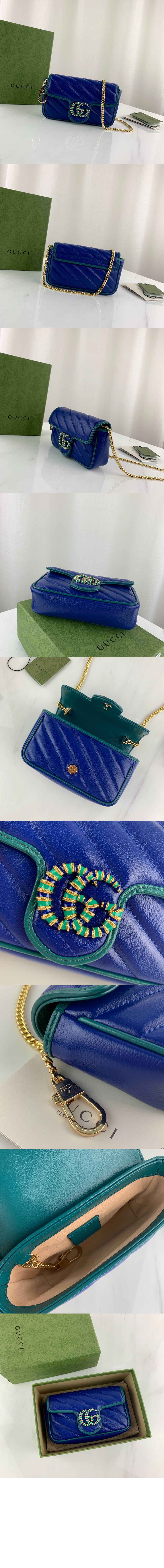 GG 마몽 수퍼 미니백 574969 > GG Marmont - GG 마몽