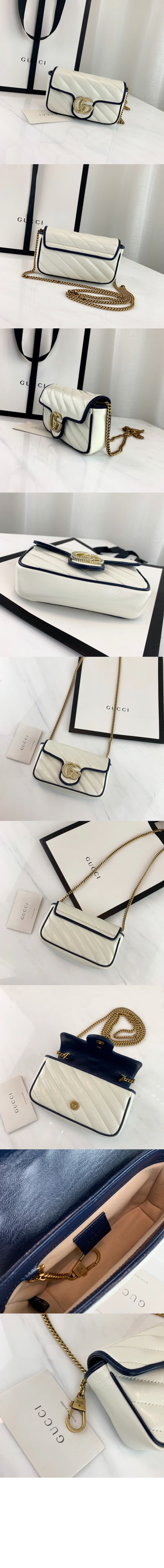 GG 마몽 수퍼 미니백 574969 > GG Marmont - GG 마몽