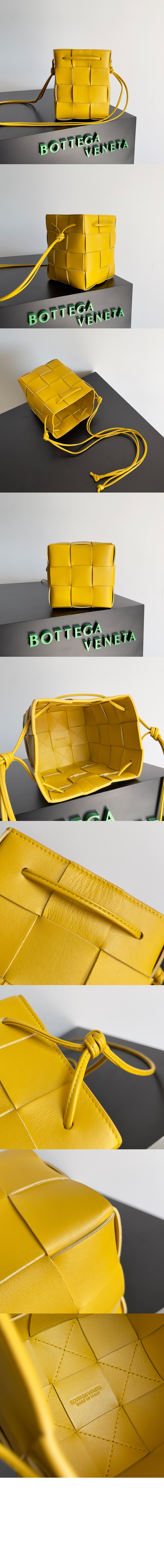 스몰 카세트 크로스바디 버킷백 680218 > Cassette - 카세트