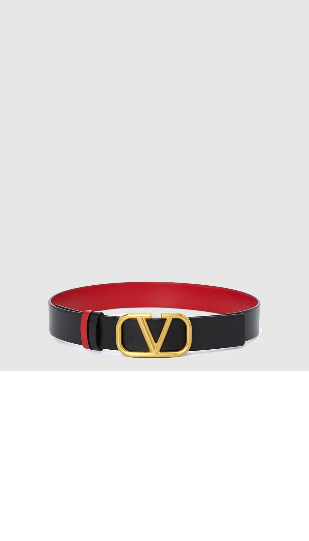 브이로고 리버서블 벨트 > 발렌티노