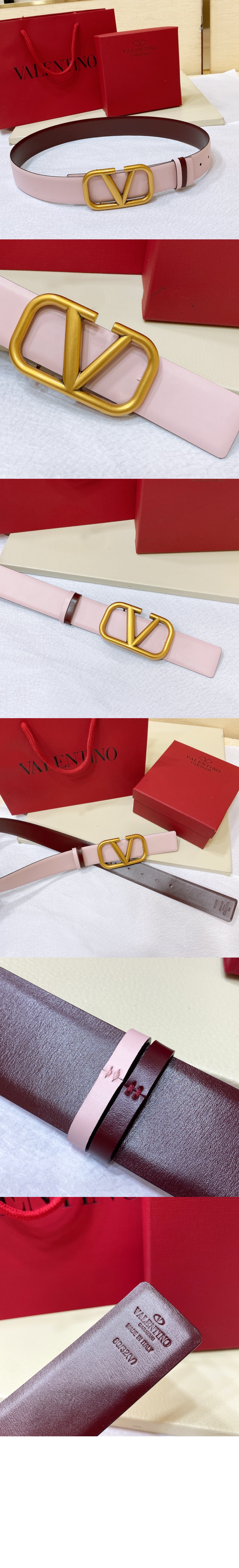 브이로고 리버서블 벨트 > 발렌티노