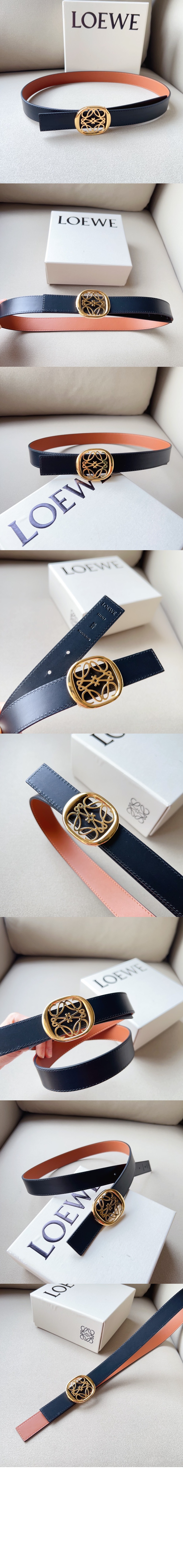 아나그램 리버서블 벨트 > 로에베