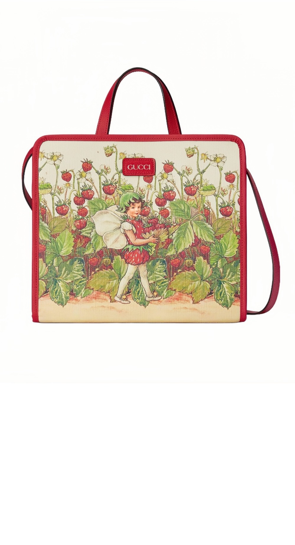 딸기 선녀프린트 토트백 630542 > tote bag -  토트백