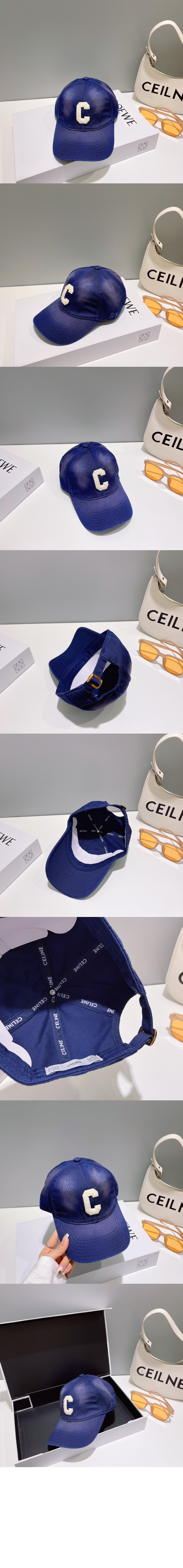 데님 베이스볼 캡 2A67O3 > 셀린느