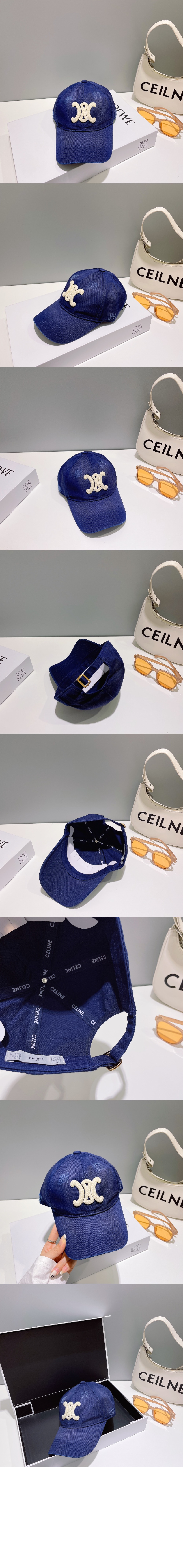 데님 베이스볼 캡 2A67O3 > 셀린느