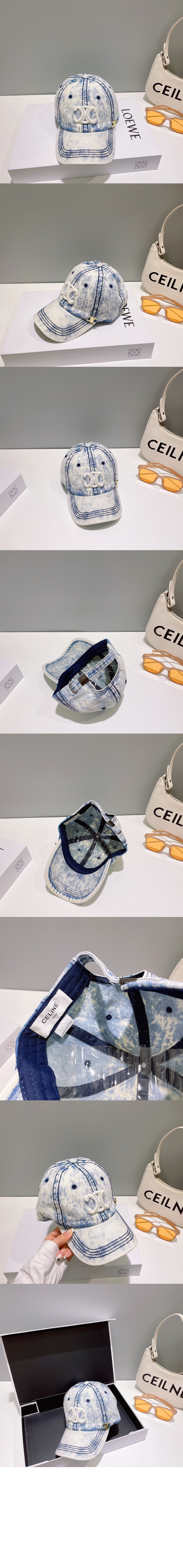데님 베이스볼 캡 2AU3S1 > 셀린느