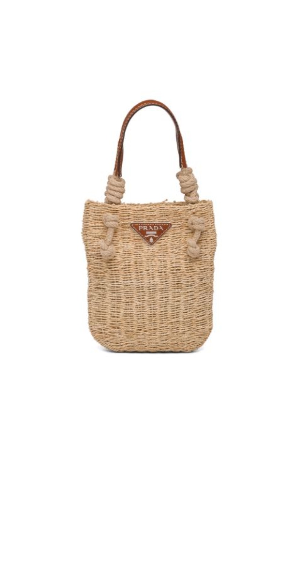 트리밍 토트백 1BG327 > Raffia Crochet - 라피아크로셰