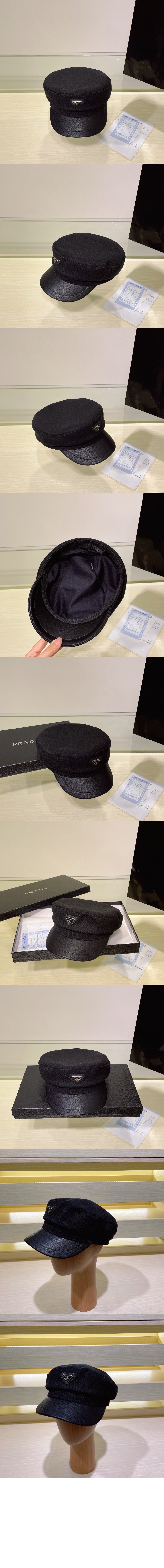 팔각 모자 1HC369 > 프라다