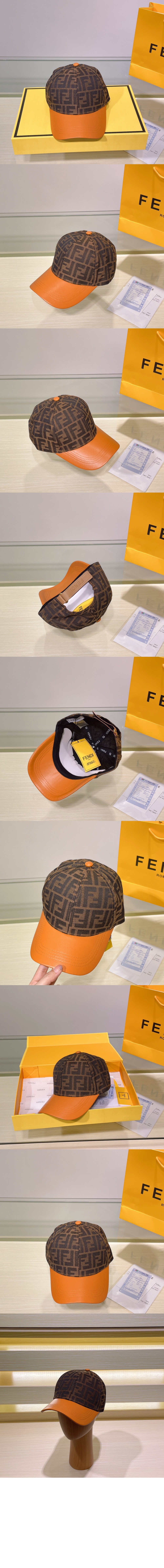 자카드 베이스볼 캡 FXQ768 > 펜디