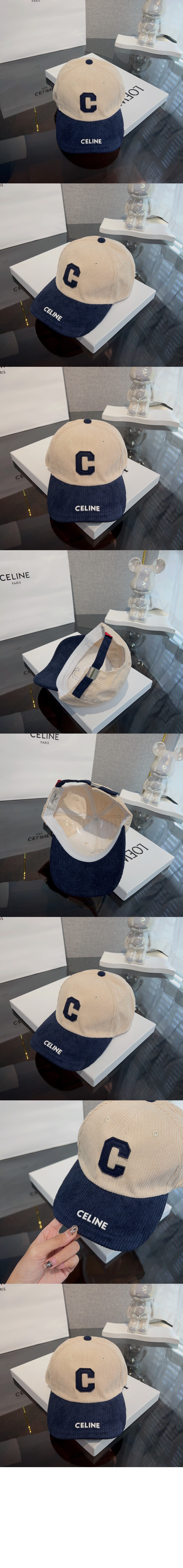 베이스볼 캡 2A5U3B > 셀린느