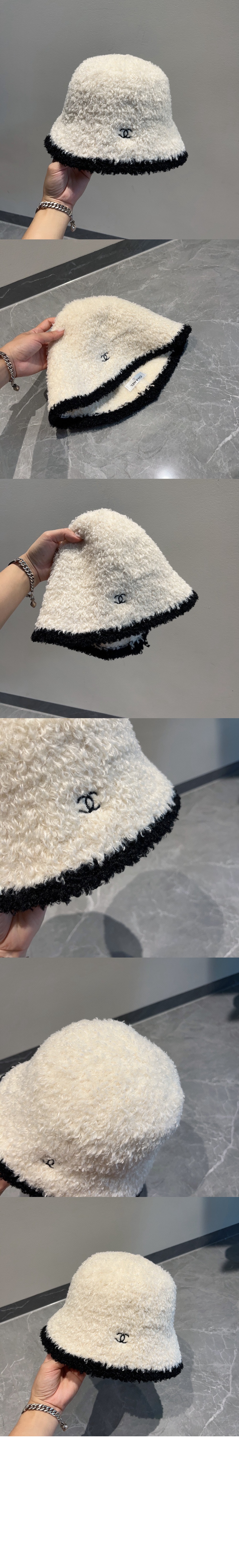 뽀글이 벙거지 AA1534 > 샤넬