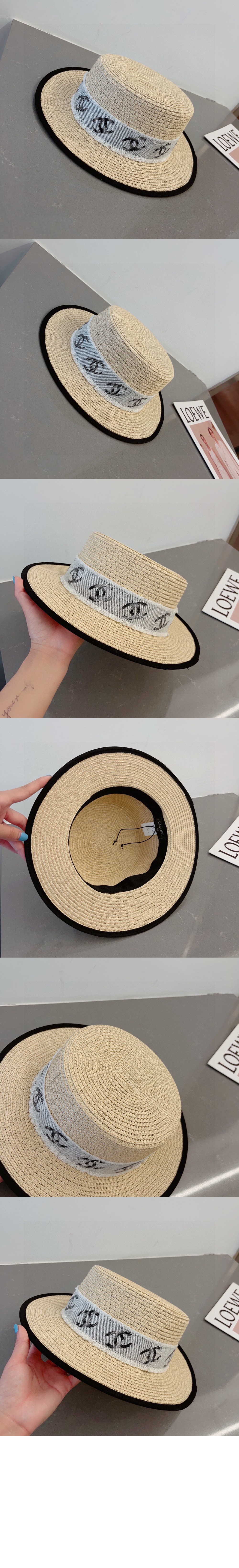 밀짚모자 선캡  AA3278 > 샤넬