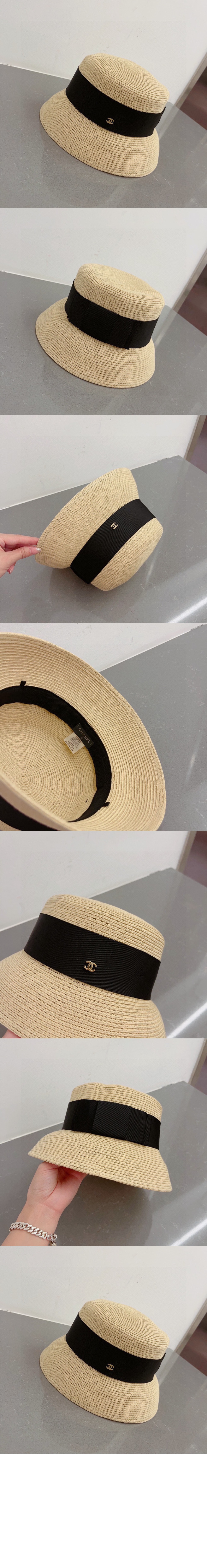 밀짚모자 버킷햇 AA5411 > 샤넬