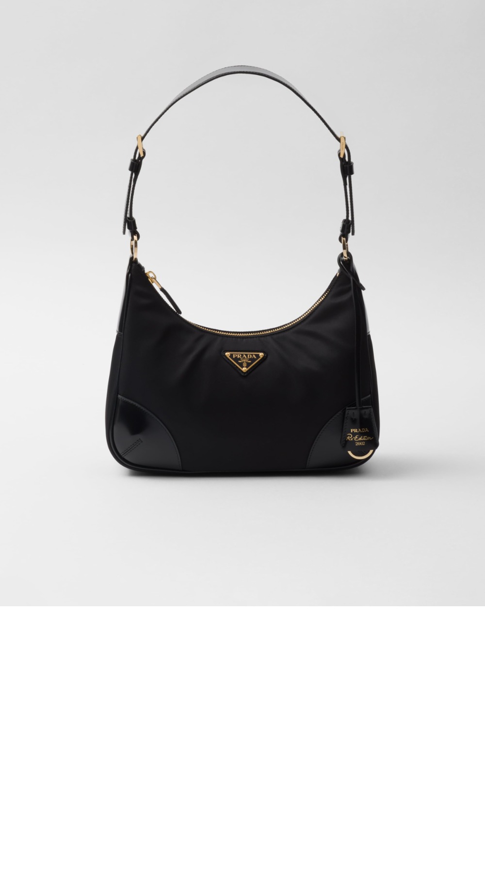 2005 리나일론 및 브러쉬드 가죽 숄더백 1BC214 > Re-Nylon - 리나일론