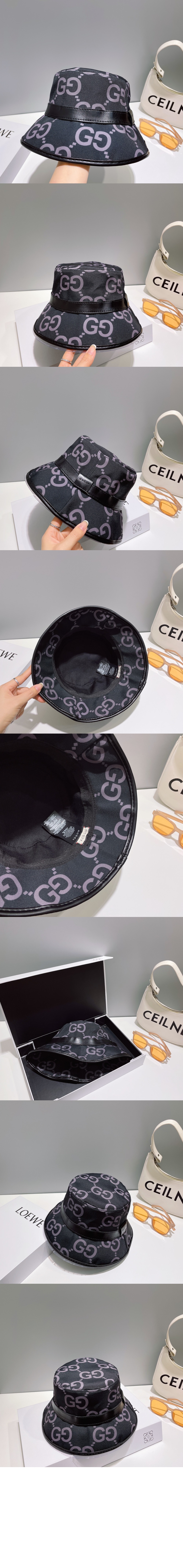 점보 GG 캔버스 버킷햇 948914 > 구찌